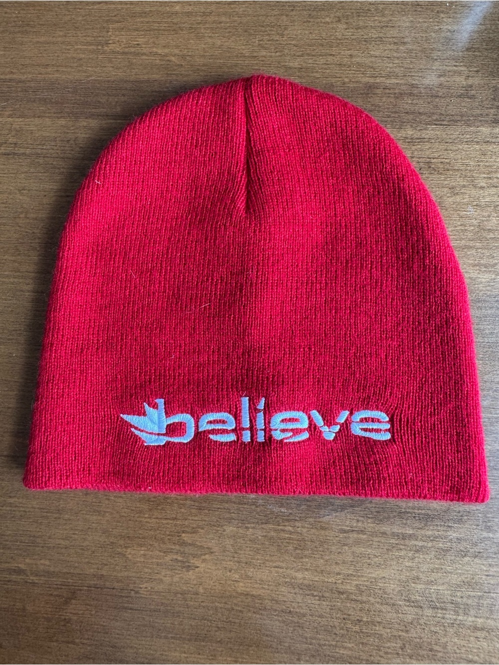 Vancouver Olympics Red Knit Beanie Lightweight Winter Hat